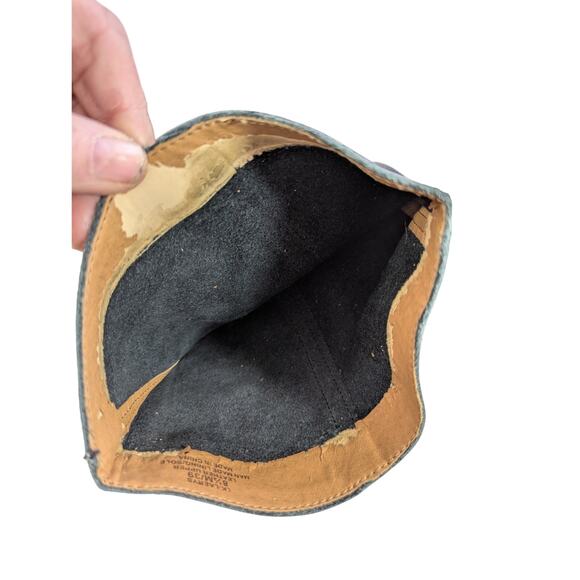 LUCKY BRAND! "LAERYS" BLACK GENUINE LEATHER WESTERN POINTY TOE BOOTS! SZ 8.5M - Picture 11 of 13